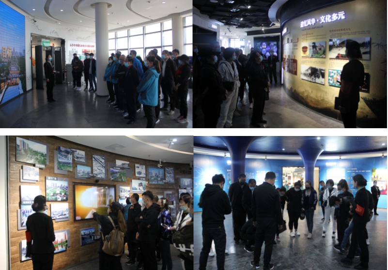 三建公司、現(xiàn)代物流公司黨支部聯(lián)合開展“參觀愛國教育基地，弘揚愛國主義精神”活動