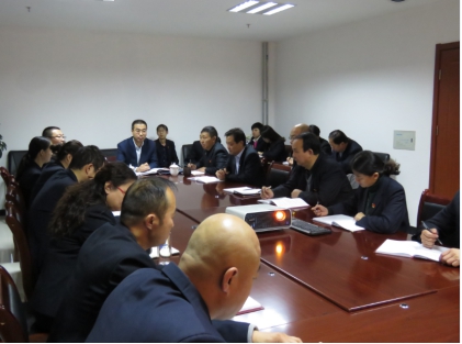 集團(tuán)黨委成員、紀(jì)委書記李志明來我司宣講黨的十九大精神