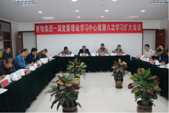 青海省物產(chǎn)集團有限公司召開一屆黨委理論學(xué)習中心組第六次學(xué)習擴大會議